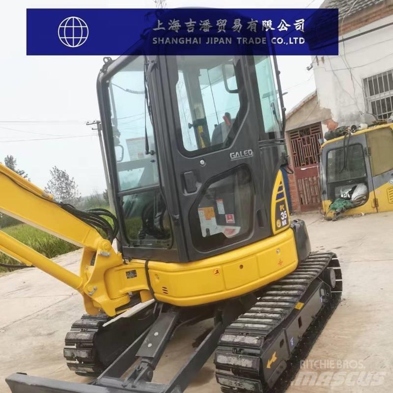 Komatsu PC 35 MR Kāpurķēžu ekskavatori