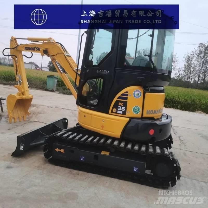 Komatsu PC 35 MR Kāpurķēžu ekskavatori