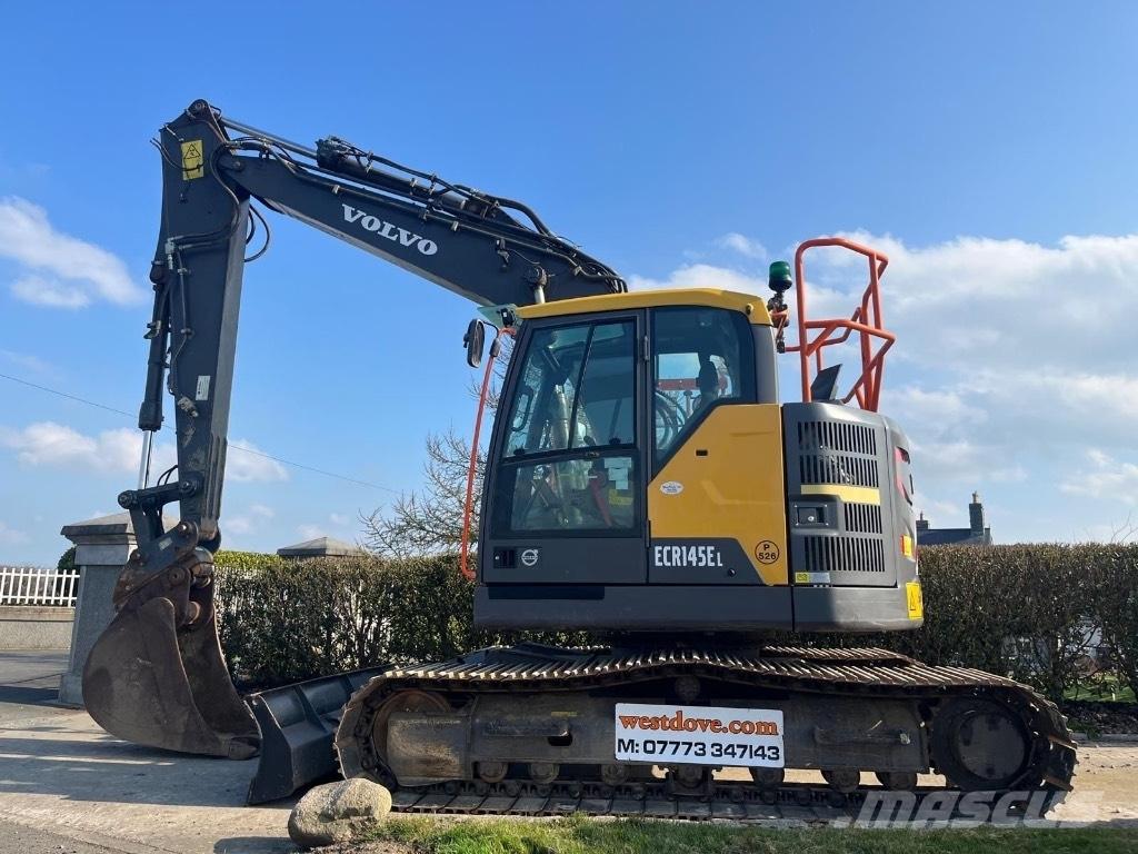 Volvo ECR 145 Kāpurķēžu ekskavatori