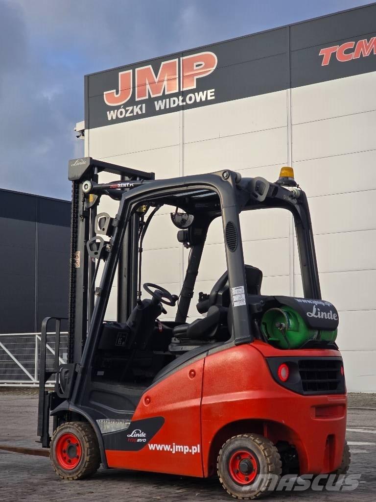 Linde H 16 T - 01 LPG tehnika