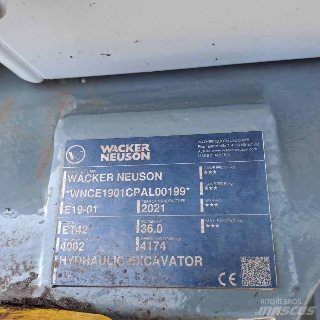Wacker Neuson ET42 Kāpurķēžu ekskavatori