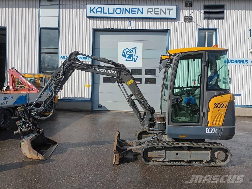 Volvo EC 27 C Mini ekskavatori < 7 t