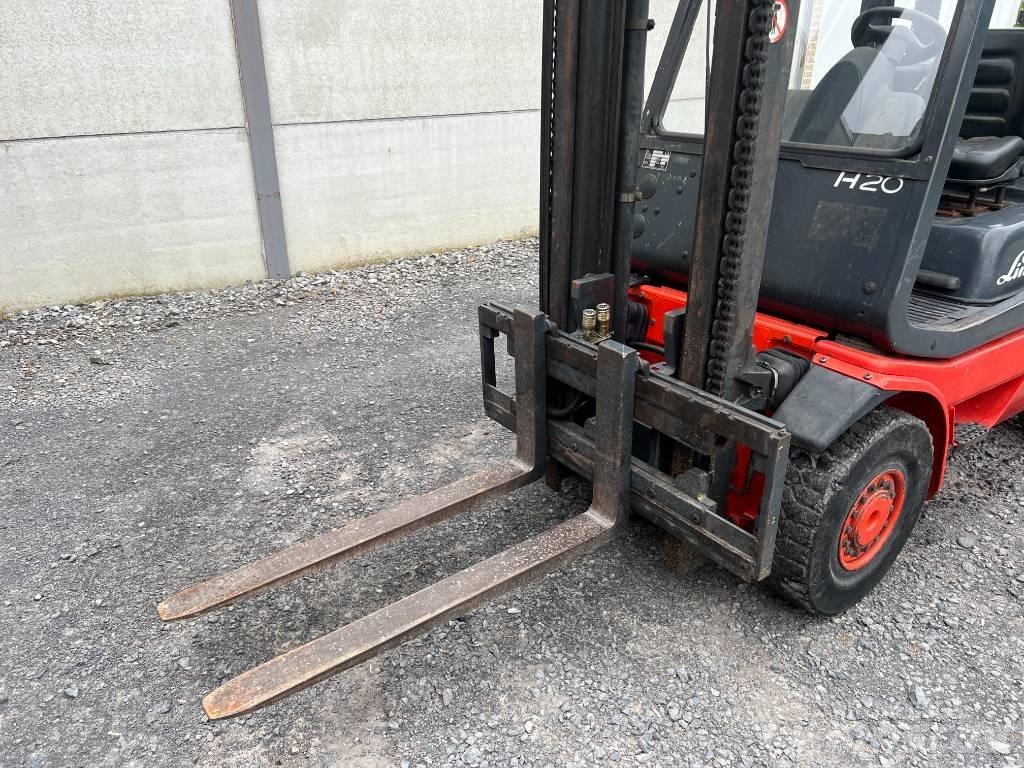 Linde H20T-03 LPG tehnika