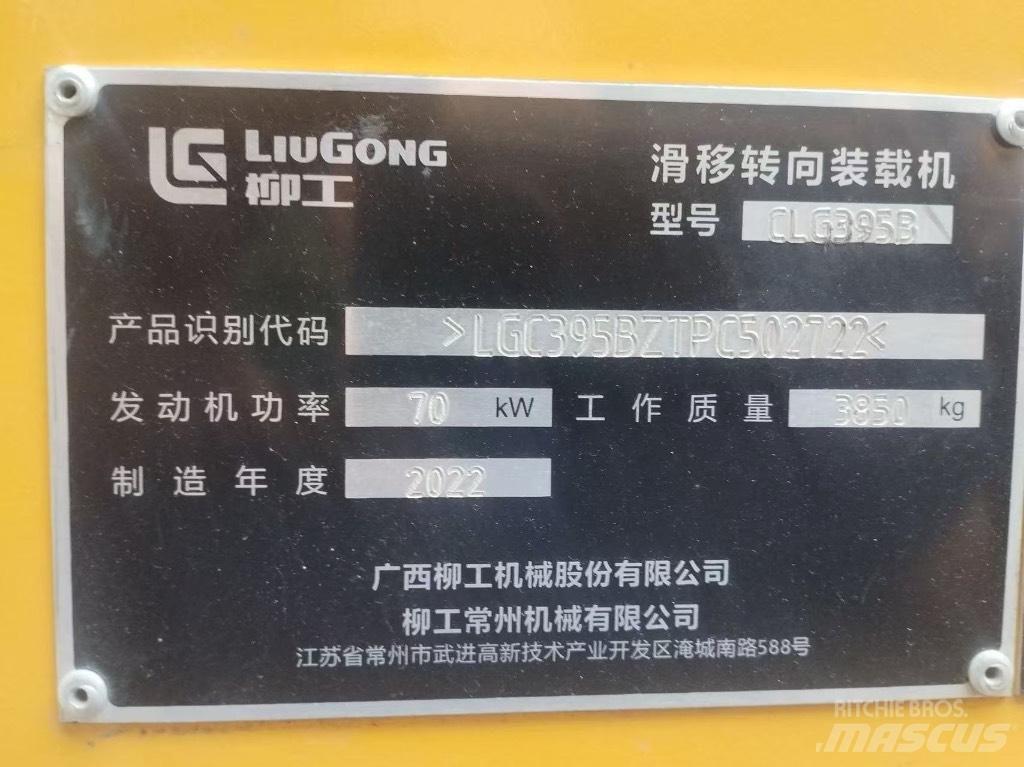 LiuGong 395B Lietoti riteņu kompaktiekrāvēji