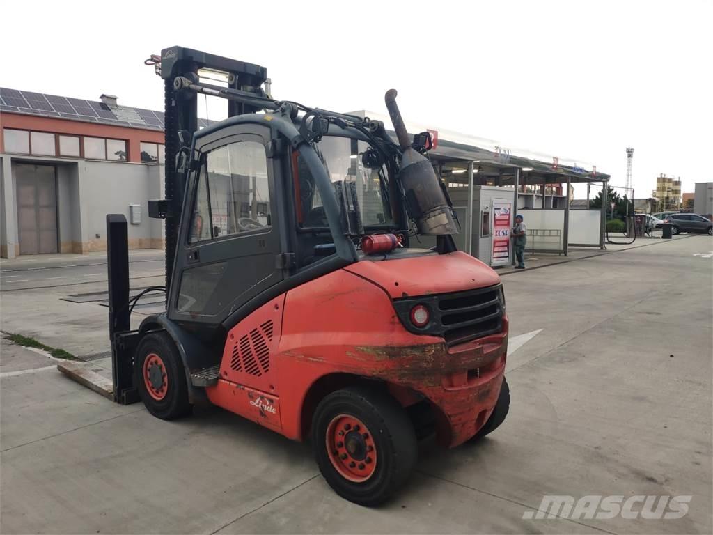 Linde H50D Tehnika ar dīzeļa dzinēju