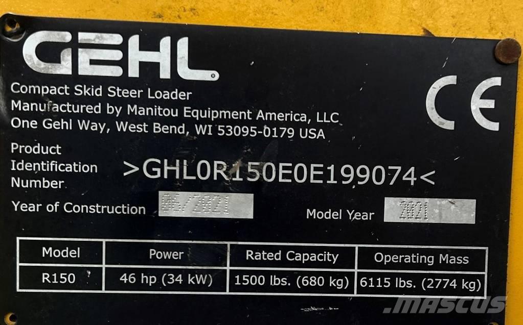 Gehl R150 Mini iekrāvēji