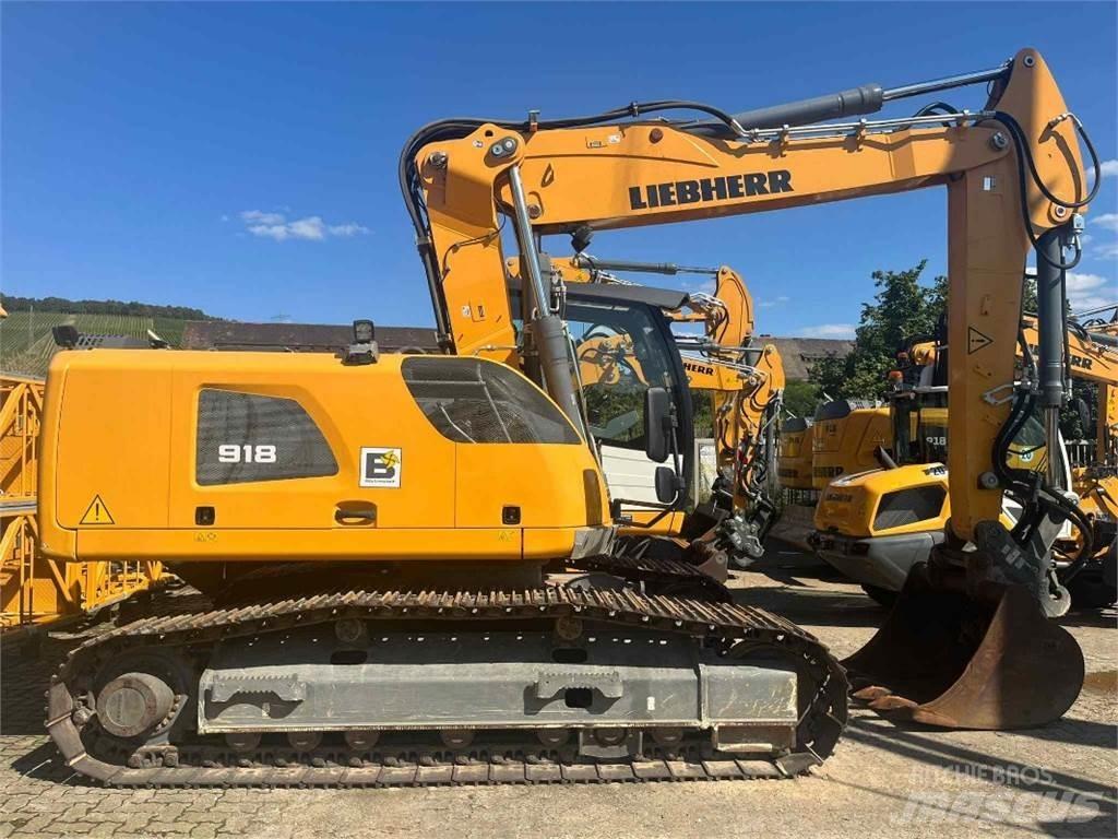 Liebherr R918 Kāpurķēžu ekskavatori