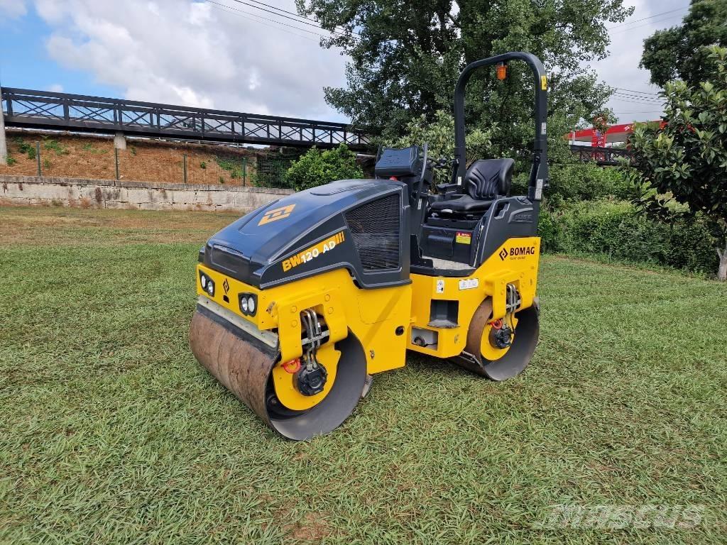 Bomag BW 120 Divvalču grunts veltņi