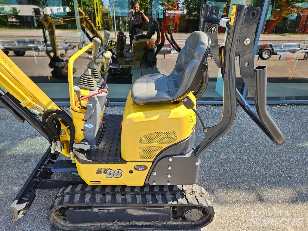 Yanmar SV 08 Mini ekskavatori < 7 t