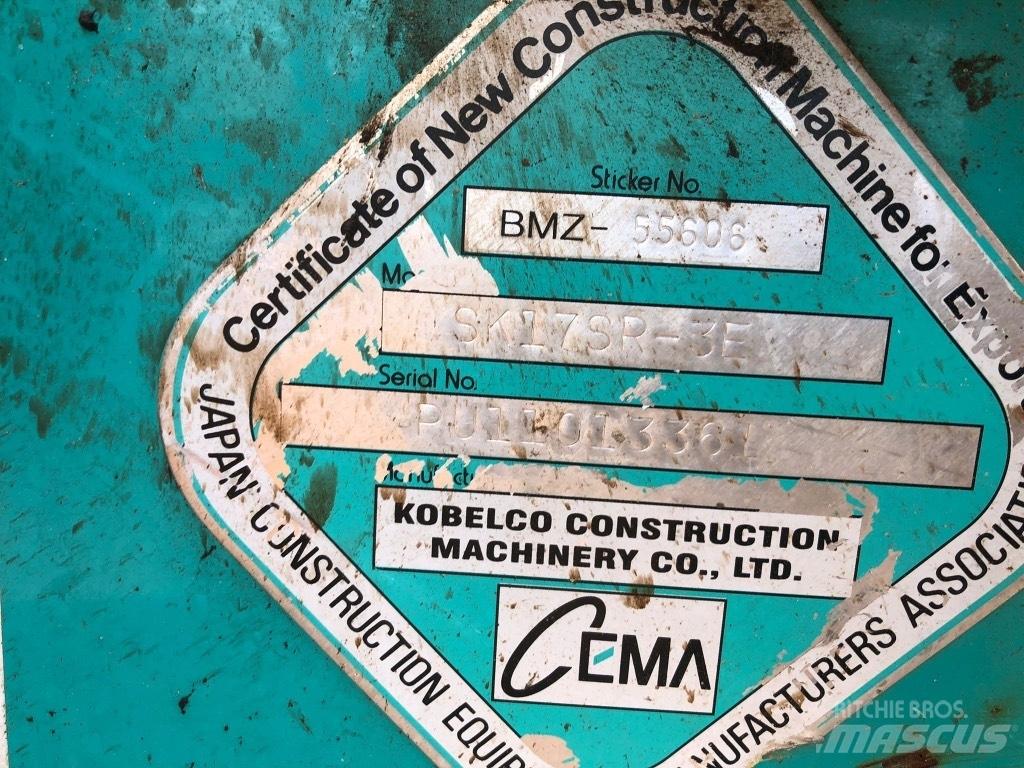 Kobelco SK 17 SR-5 Mini ekskavatori < 7 t