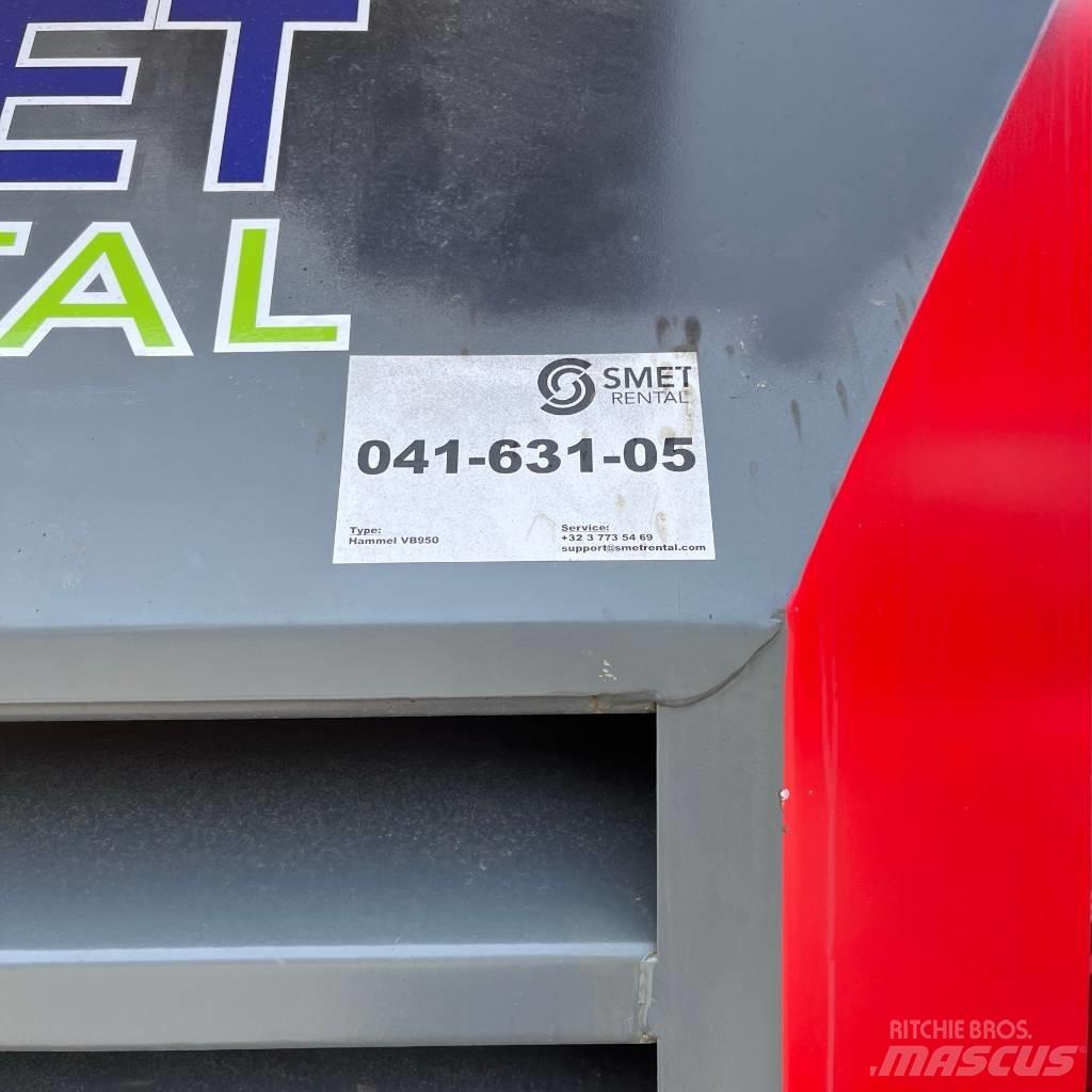 Hammel VB 950 DK Atkritumu smalcinātāji