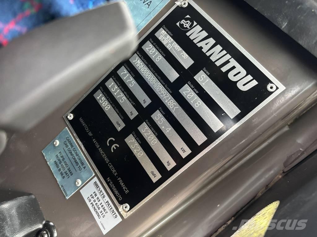 Manitou MT 932 Teleskopiskie manipulatori