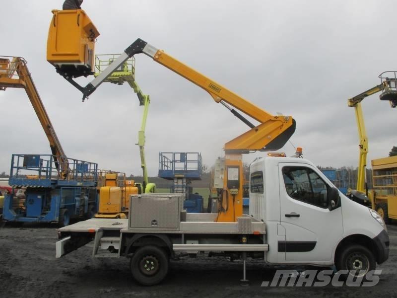 Klubb K26 Pacēlāji uz automašīnas bāzes