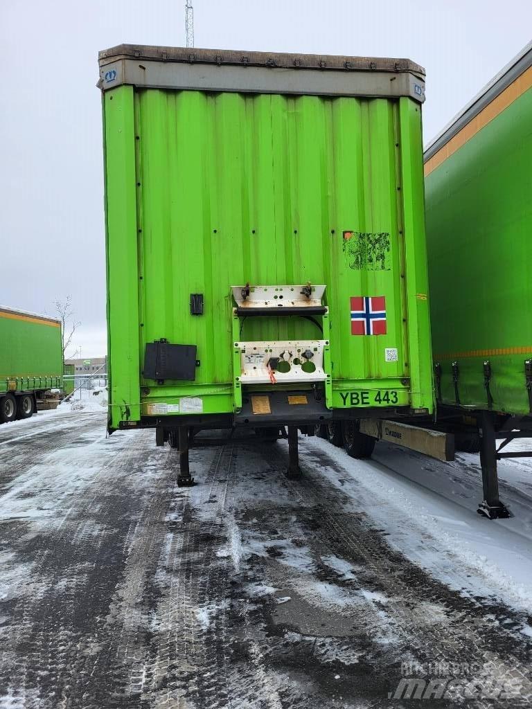 Krone SD Tents puspiekabes