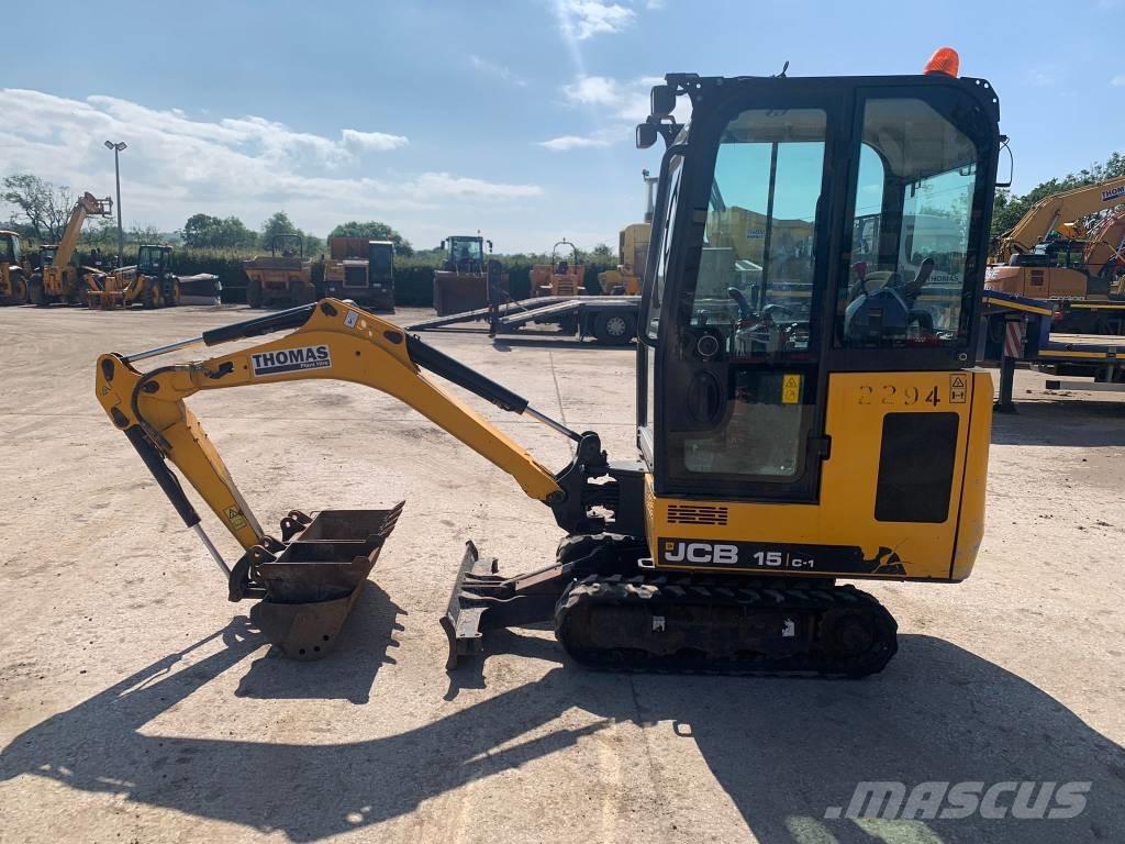 JCB 15 C-1 Mini ekskavatori < 7 t