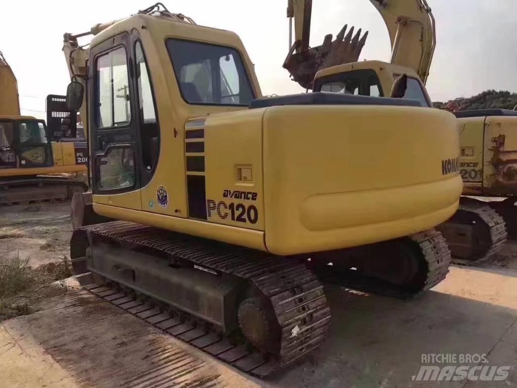 Komatsu pc120 Kāpurķēžu ekskavatori