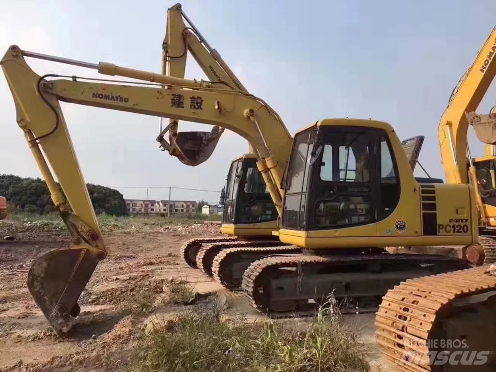 Komatsu pc120 Kāpurķēžu ekskavatori