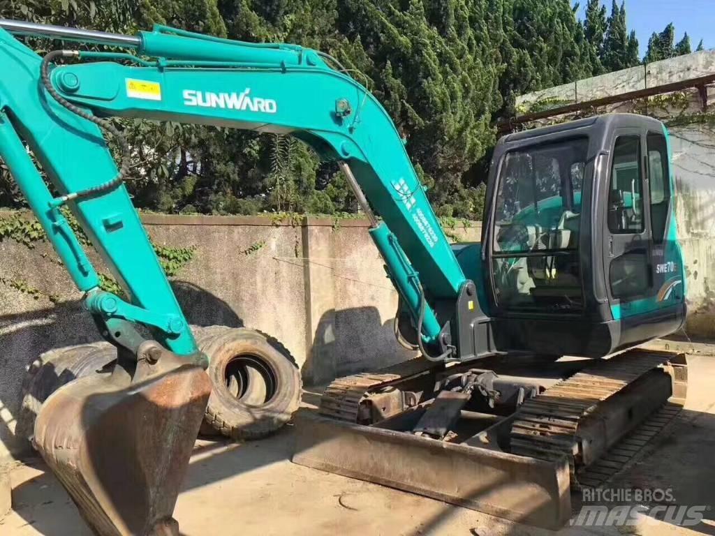 Sunward SWE 70 E Kāpurķēžu ekskavatori