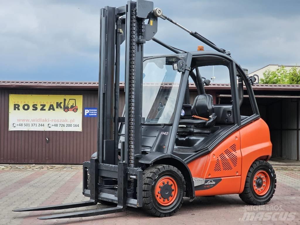 Linde H40D-02 Tehnika ar dīzeļa dzinēju
