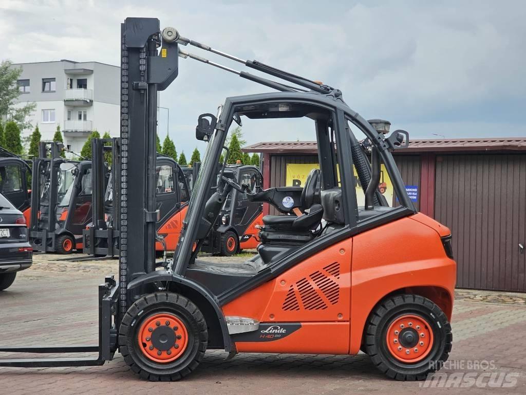 Linde H40D-02 Tehnika ar dīzeļa dzinēju