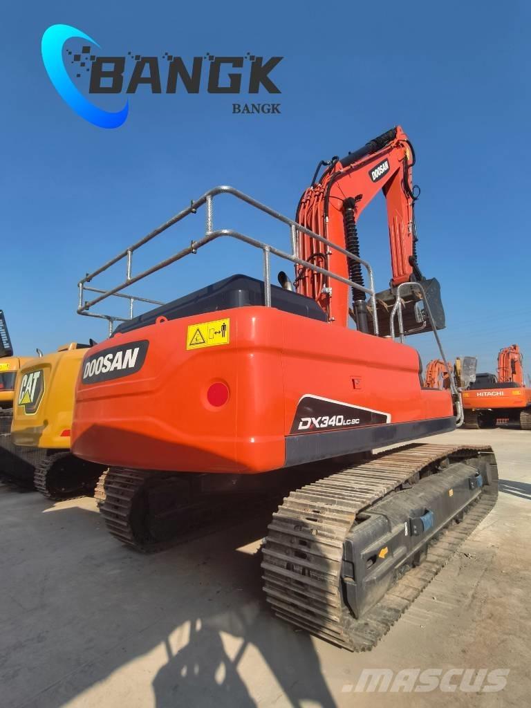 Doosan DX 340 LC Kāpurķēžu ekskavatori