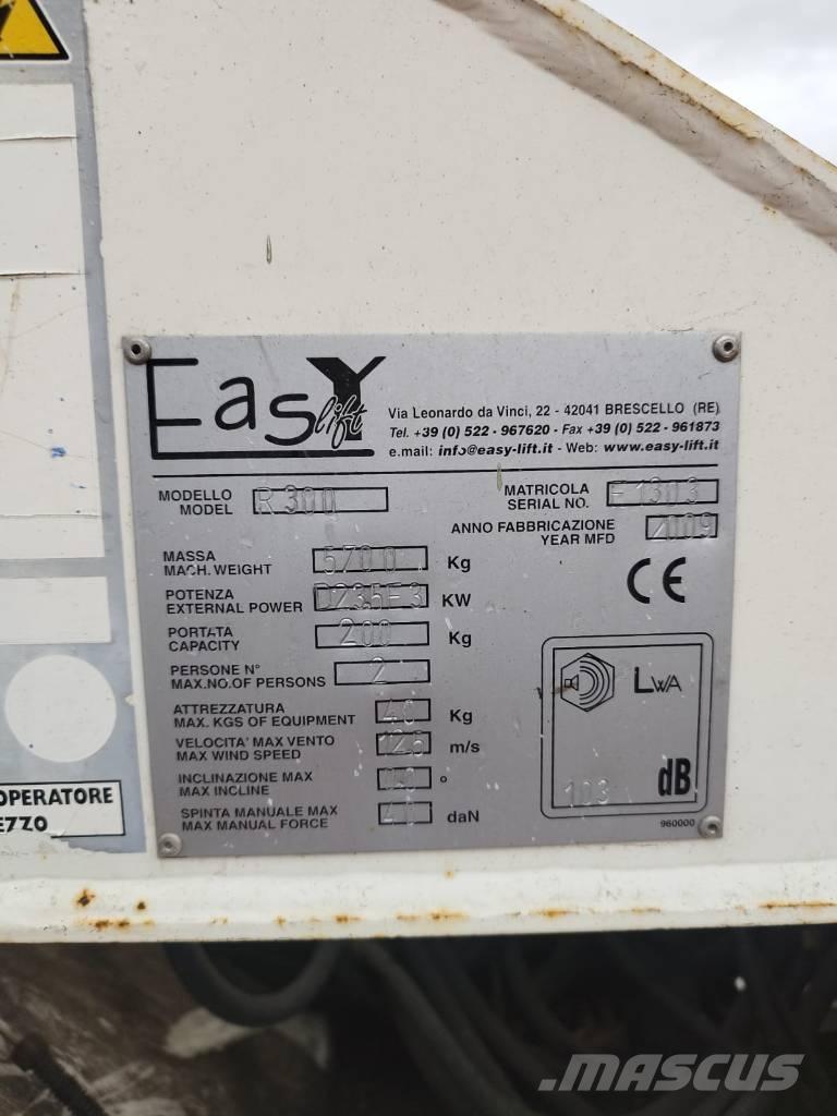 EasyLift R 300 Teleskopiskie pacēlāji