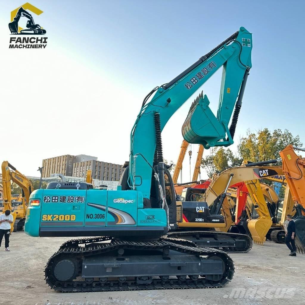 Kobelco SK 200 Kāpurķēžu ekskavatori