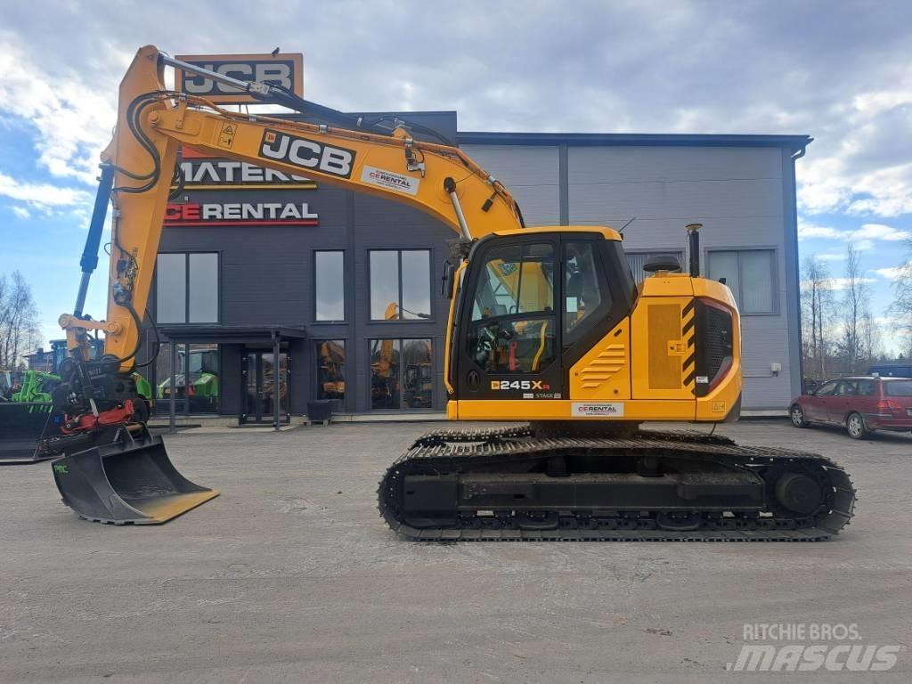 JCB 245 XR Kāpurķēžu ekskavatori