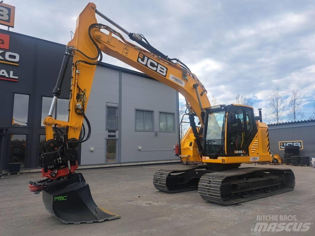 JCB 245 XR Kāpurķēžu ekskavatori