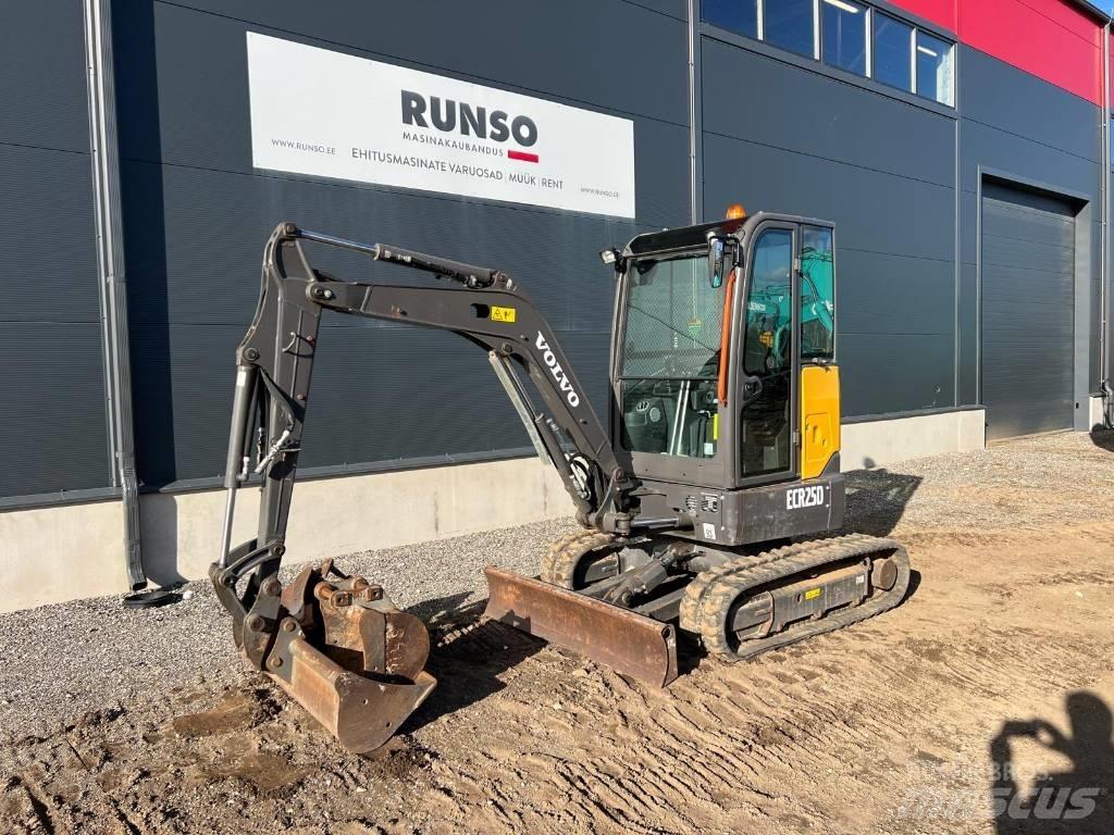 Volvo ECR 25 D Mini ekskavatori < 7 t
