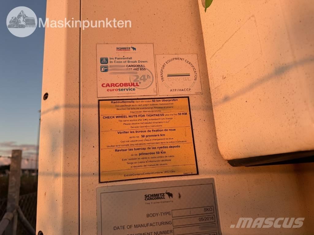 Schmitz Cargobull Treileri ar ar temperatūras kontroli