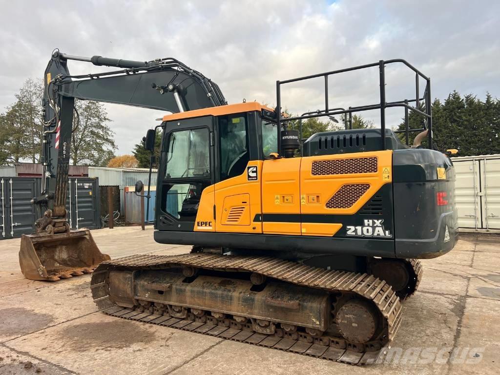 Hyundai HX 210 AL Kāpurķēžu ekskavatori