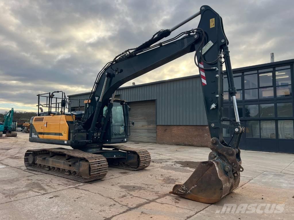 Hyundai HX 210 AL Kāpurķēžu ekskavatori