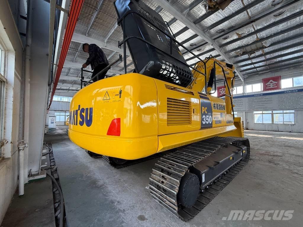 Komatsu 350 Kāpurķēžu ekskavatori