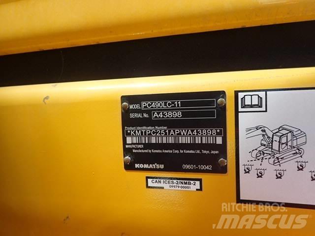 Komatsu PC 490 LC-11 Kāpurķēžu ekskavatori