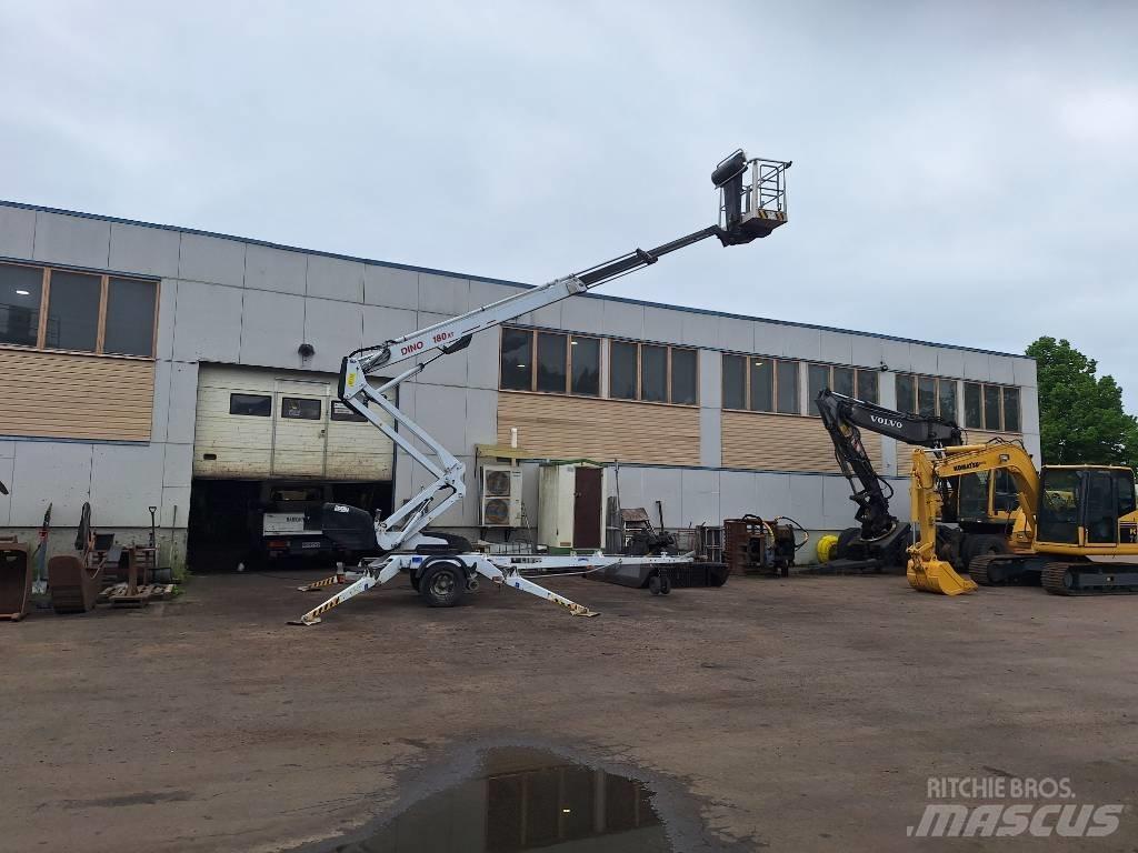 Dino 180 XT Pacēlājplatformas - piekabes