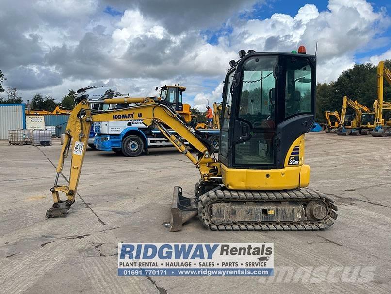 Komatsu PC 26 MR-5 Mini ekskavatori < 7 t