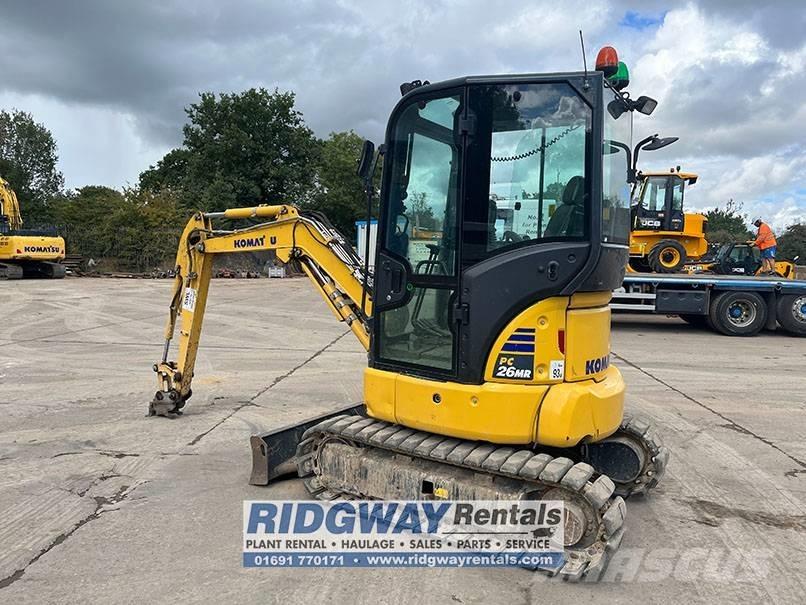 Komatsu PC 26 MR-5 Mini ekskavatori < 7 t