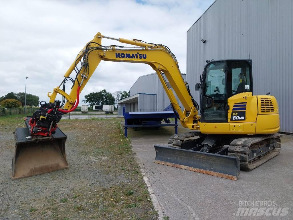 Komatsu PC80MR-5 Vidēja lieluma ekskavatori 7 t - 12 t