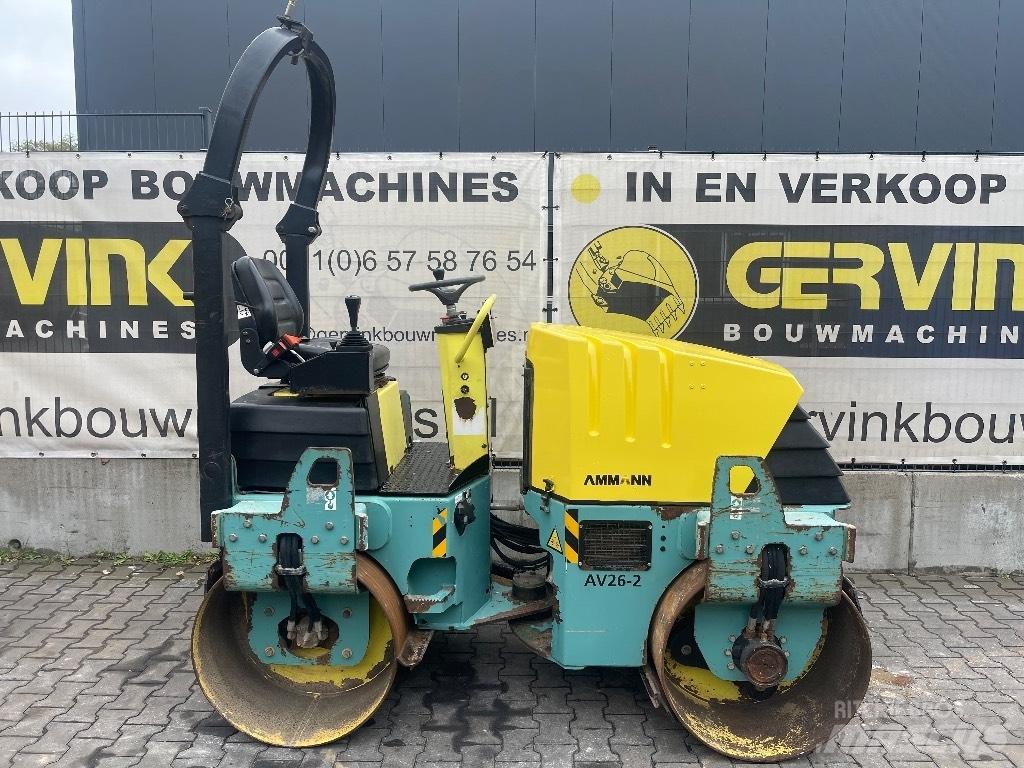 Ammann AV 26-2 Divvalču grunts veltņi