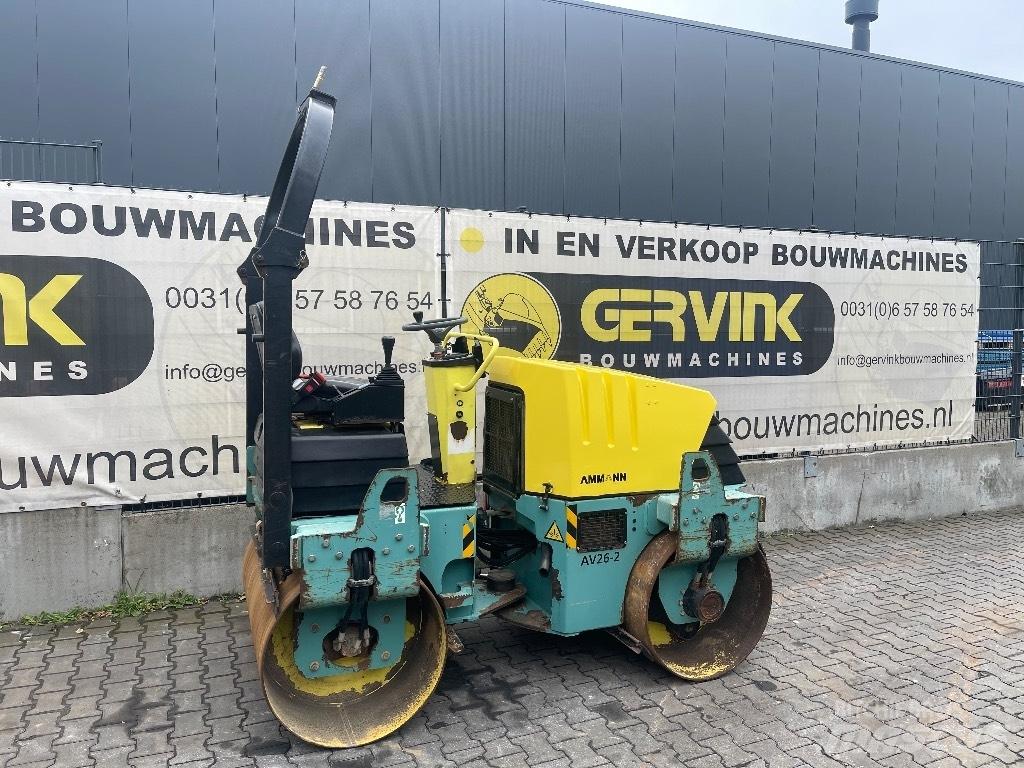 Ammann AV 26-2 Divvalču grunts veltņi