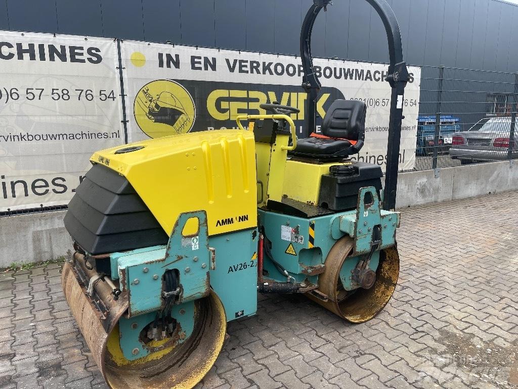 Ammann AV 26-2 Divvalču grunts veltņi