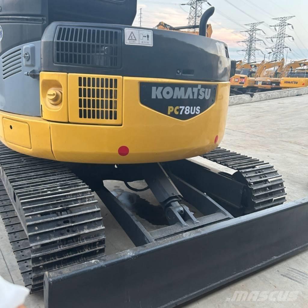 Komatsu PC78 US Kāpurķēžu ekskavatori
