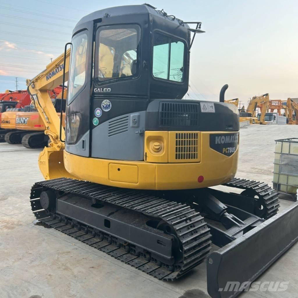 Komatsu PC78 US Kāpurķēžu ekskavatori