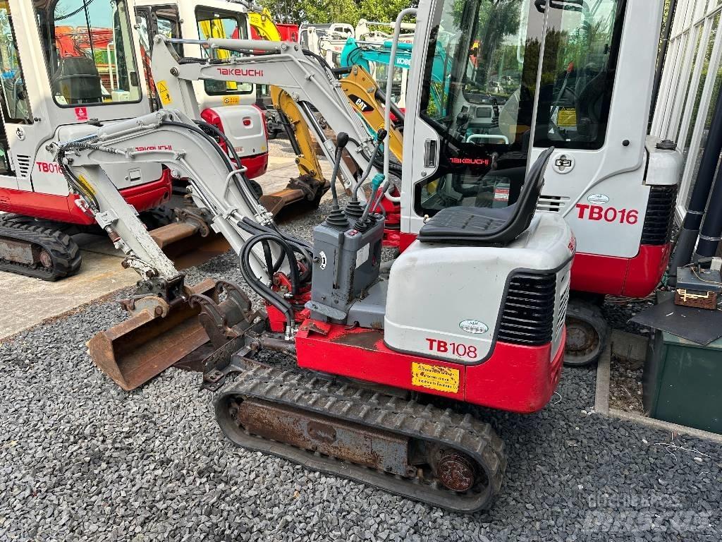 Takeuchi TB108 Mini ekskavatori < 7 t