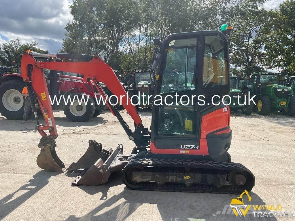 Kubota U 27-4 Mini ekskavatori < 7 t