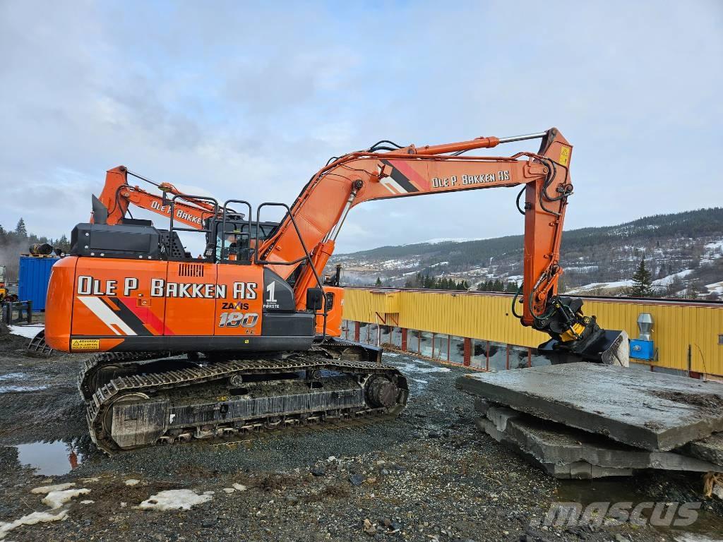 Hitachi ZX 180 - 7 Kāpurķēžu ekskavatori