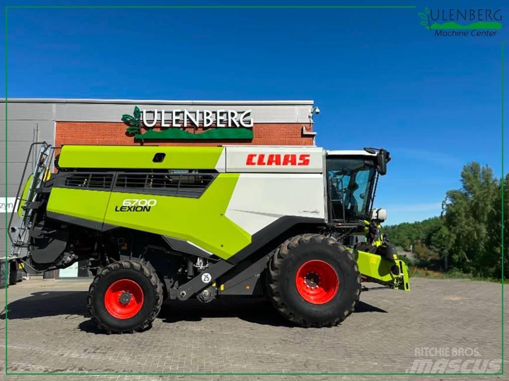 CLAAS Lexion 6700 Ražas novākšanas kombaini