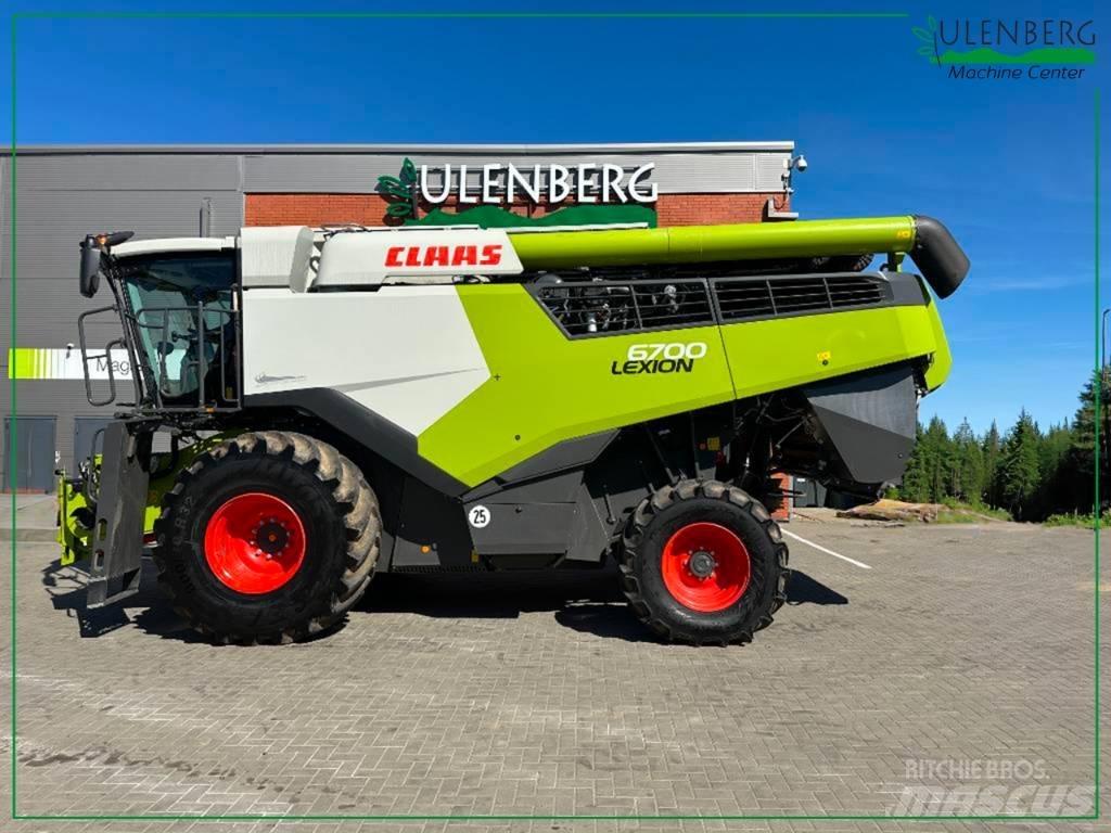 CLAAS Lexion 6700 Ražas novākšanas kombaini
