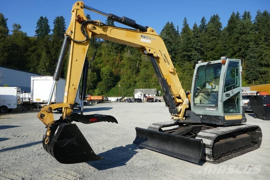 Yanmar SV 100-1 Kāpurķēžu ekskavatori